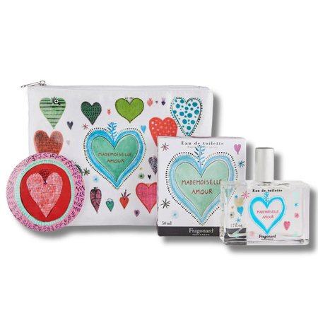 Fragonard Mademoiselle Amour Eau de Toilette Zestaw