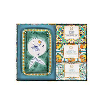 Casa Amalfi Green Maiolica Gift Box