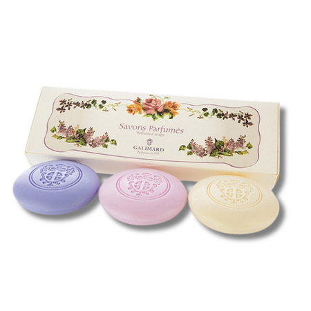 Galimard Box of 3 soaps – Provence flowers