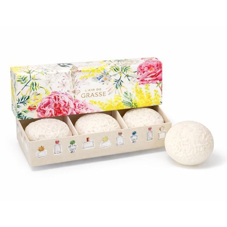 Fragonard L’Air de Grasse Zestaw Mydełek