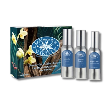 La Maison De La Vanille Coffret Les Indispensables 3 x 30 ml